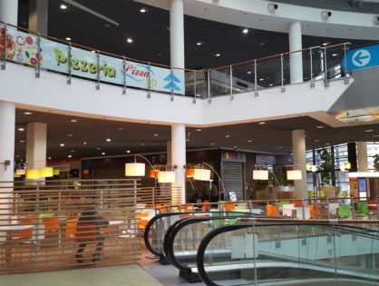 Całodobowy monitoring drgań stropu w Centrum Handlowym w Gdańsku.